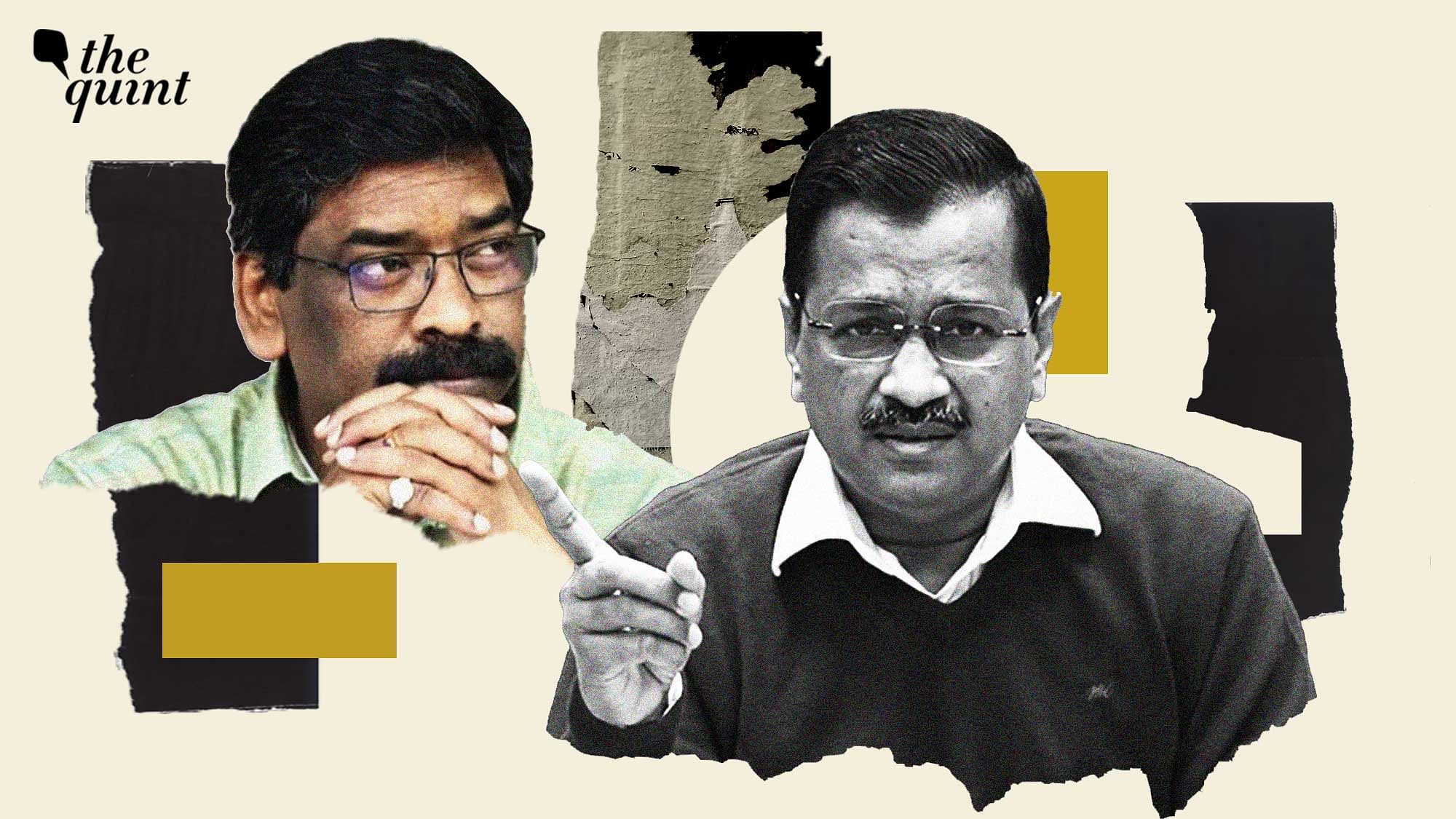 <div class="paragraphs"><p>Hemant Soren and&nbsp;Arvind Kejriwal.</p></div>