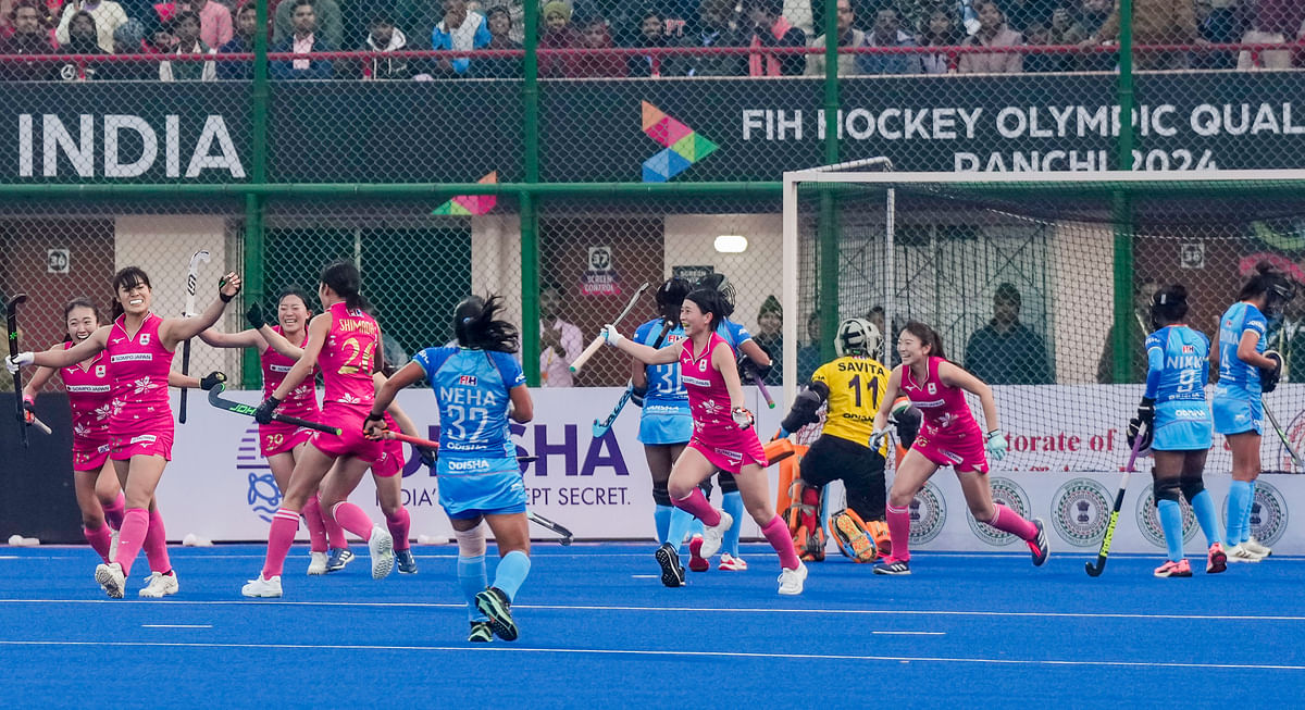 #Hockey | Japan beat India 1-0 in Olympic Qualifier to book their spot in the #2024ParisOlympics.