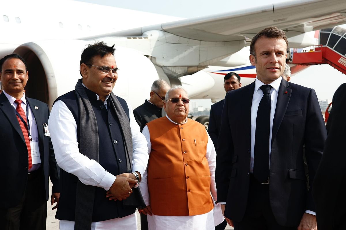 President  Macron is on a 2-day tour to India . 