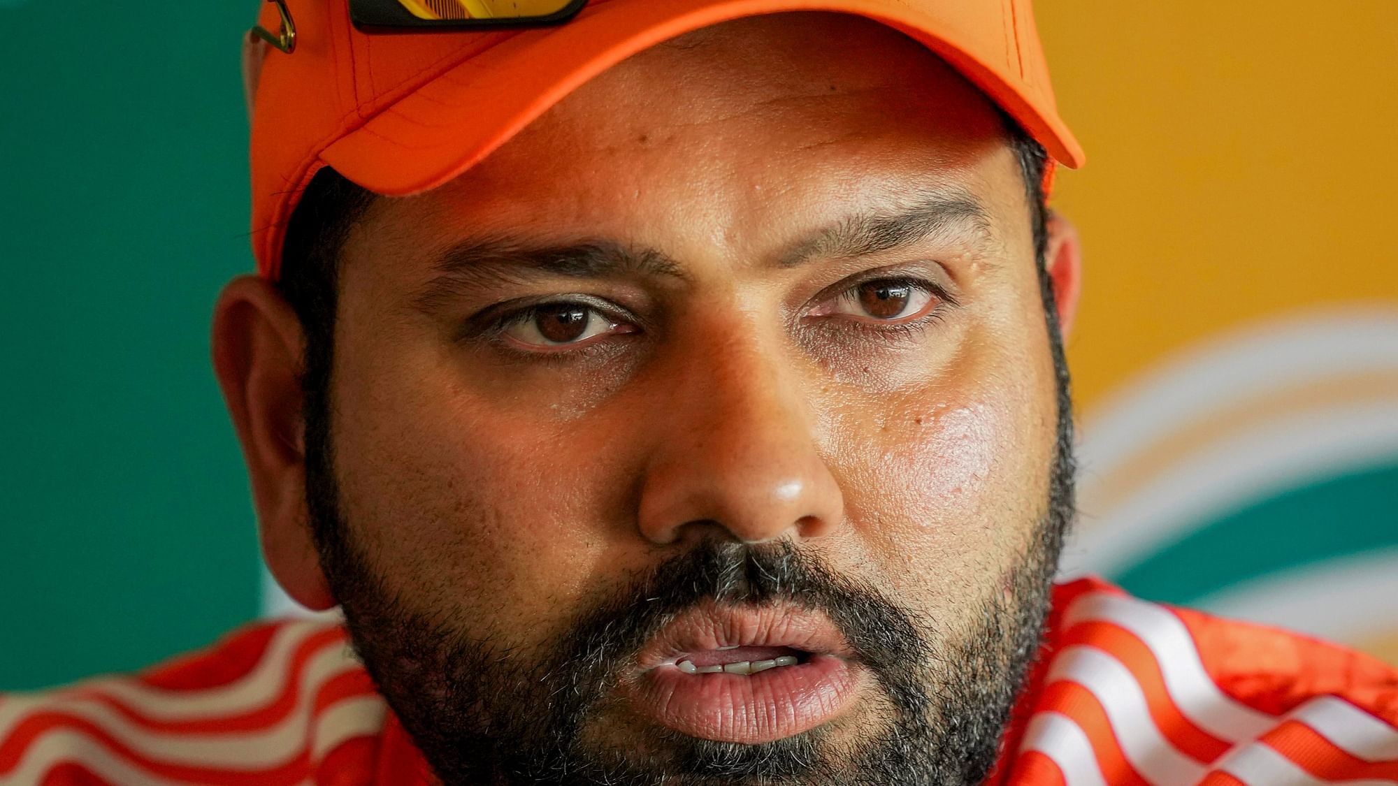 <div class="paragraphs"><p>Rohit Sharma addresses the media ahead of the second Test cricket match between India and South Africa, at the Newlands Cricket Ground, in Cape Town, South Africa, Tuesday, Jan. 2, 2024.</p></div>