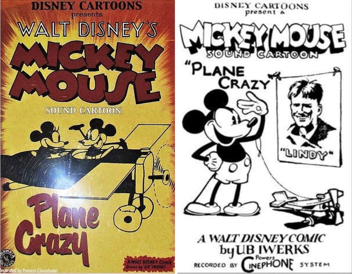 The iconic Mickey Mouse first appeared in the 1928 animated short film, 'Steamboat Willie'.