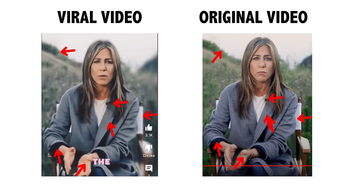 The original video dates back to 2019 and shows Aniston speaking to InStyle Magazine. 
