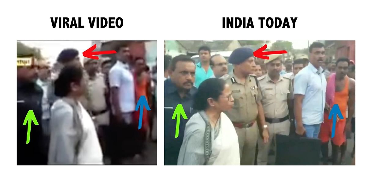 The video dates back to 30 May 2019, when West Bengal CM Mamata Banerjee was met with 'Jai Shri Ram' slogans.