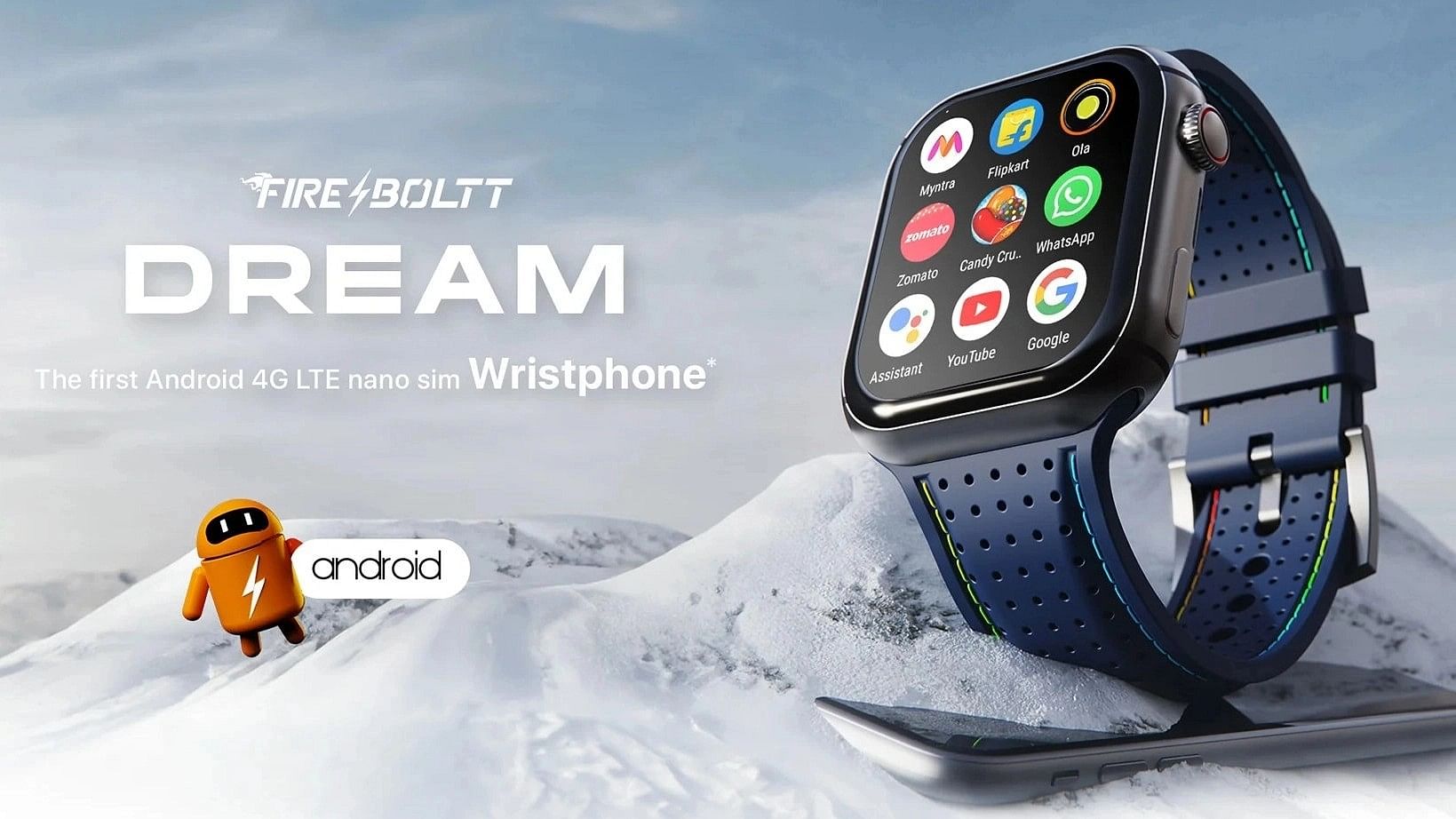<div class="paragraphs"><p>Fire-Boltt Dream 'Wristphone' is launched in India recently.</p></div>