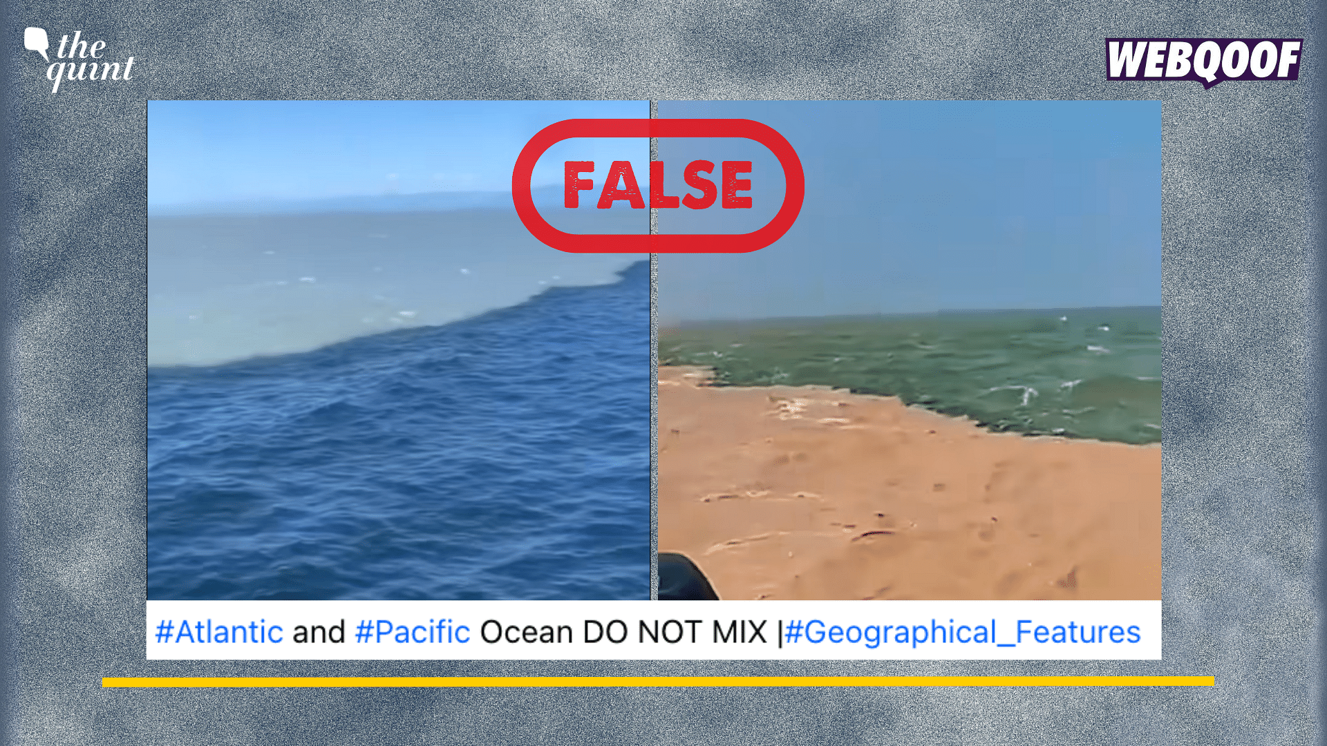 <div class="paragraphs"><p>Fact-Check: The video falsely claimed that the two oceans do not mix together.&nbsp;</p></div>