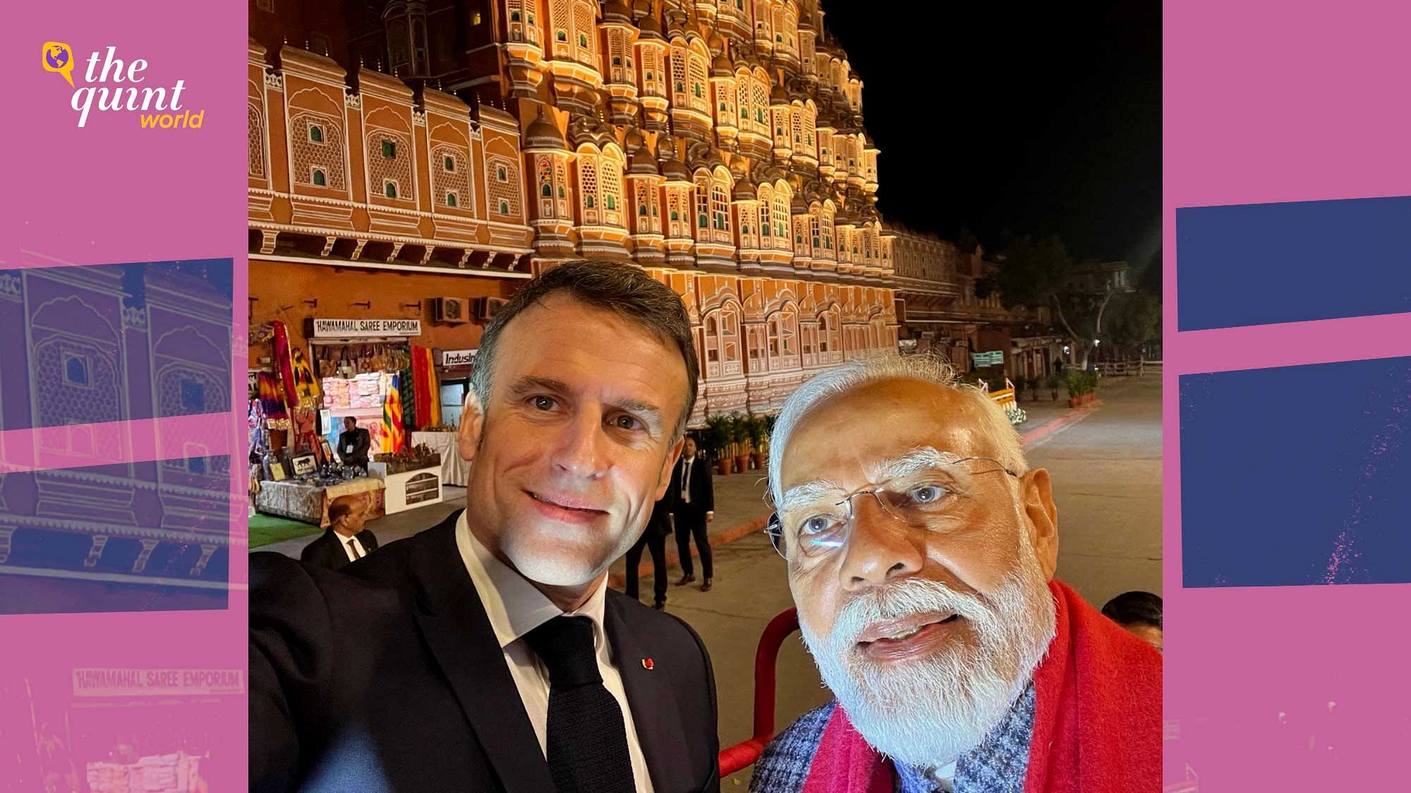 <div class="paragraphs"><p>On Friday, 26 January, Macron shared on the social media platform X (formerly Twitter) to encourage Indian students to study in France and further strengthen the two countries' relations.</p></div>