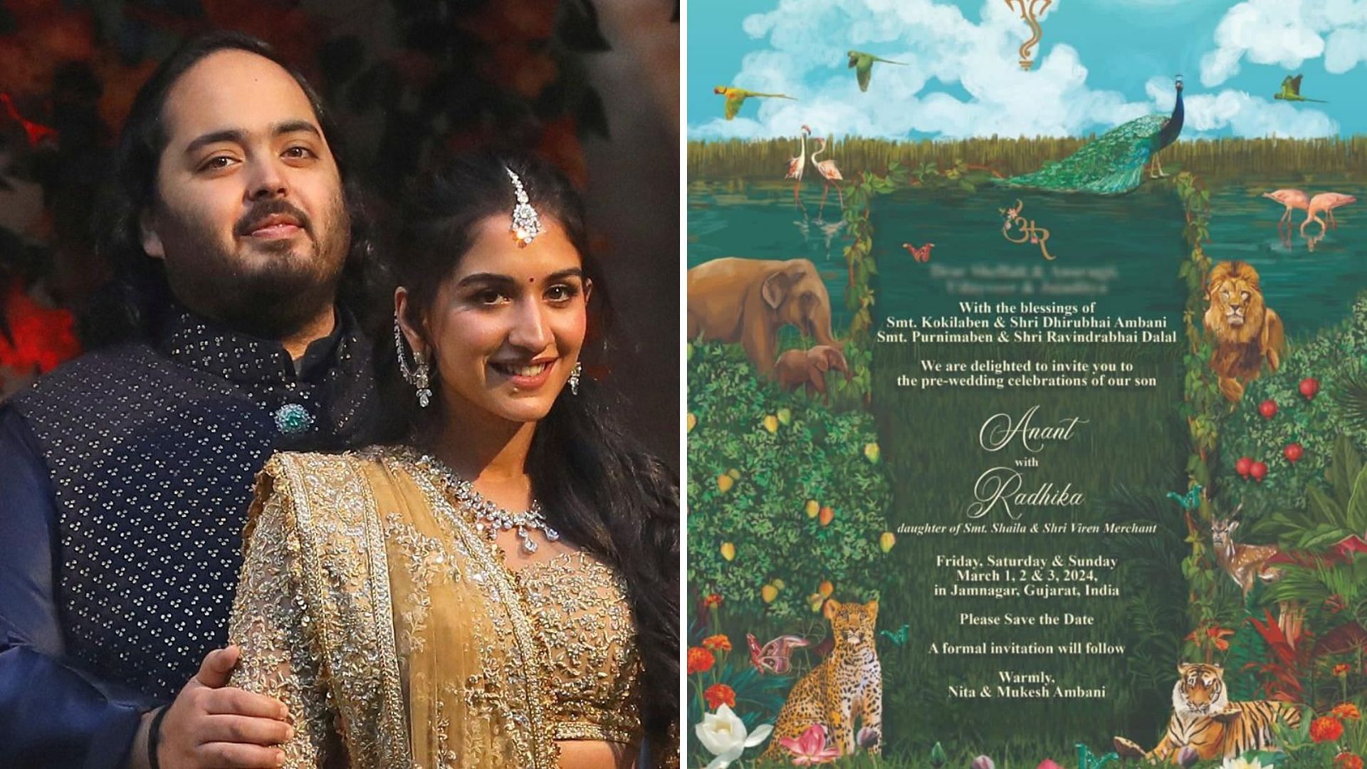 <div class="paragraphs"><p>Anant Ambani &amp; Radhika Merchant's pre-wedding invite is doing the rounds on social media.</p></div>