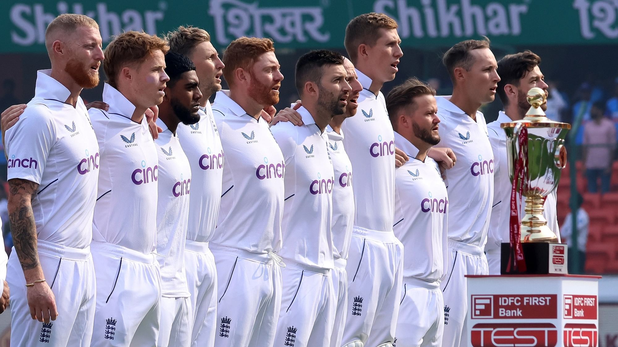 <div class="paragraphs"><p>England beat India by 28 runs on a dramatic fourth day of the first Test against India at Hyderabad.&nbsp;</p></div>