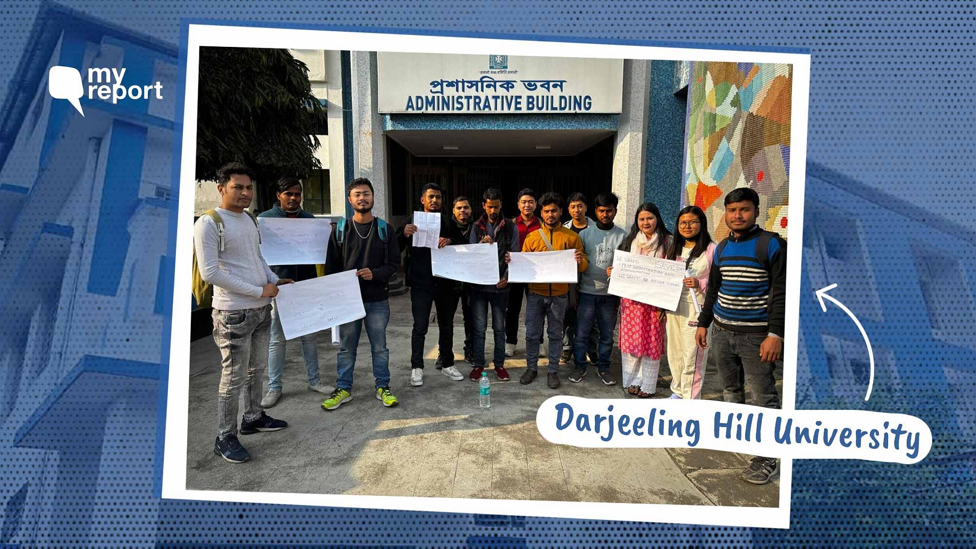 <div class="paragraphs"><p>The careers of hundreds of students at Darjeeling Hill University are at stake amidst the uncertainty over the functioning of the university.</p></div>