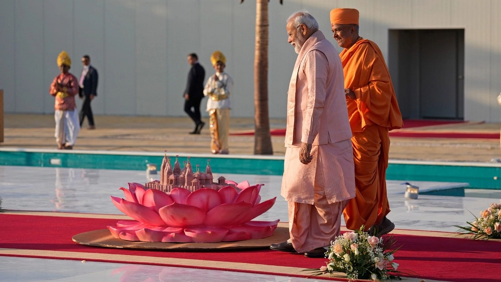 <div class="paragraphs"><p>In Photos: PM Modi Inaugurates BAPS Temple in Abu Dhabi, Largest in Gulf Region.</p></div>