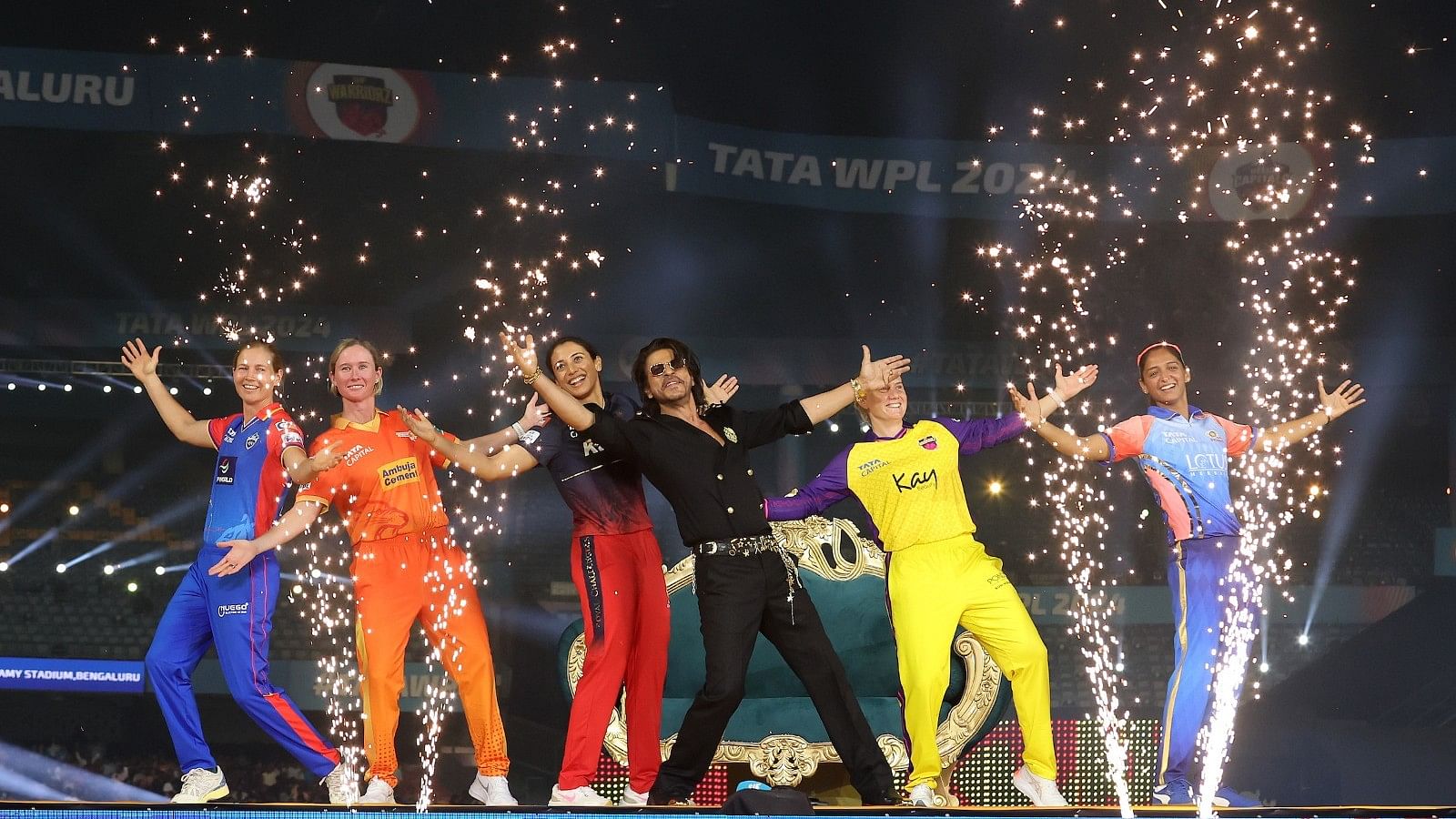 <div class="paragraphs"><p>WPL 2024&nbsp;ot underway in Bengaluru on Friday evening with a star-studded opening ceremony that featured performances by Shah Rukh Khan, Varun Dhawan, Shahid Kapoor, Siddharth Malhotra and Tiger Shroff.</p></div>