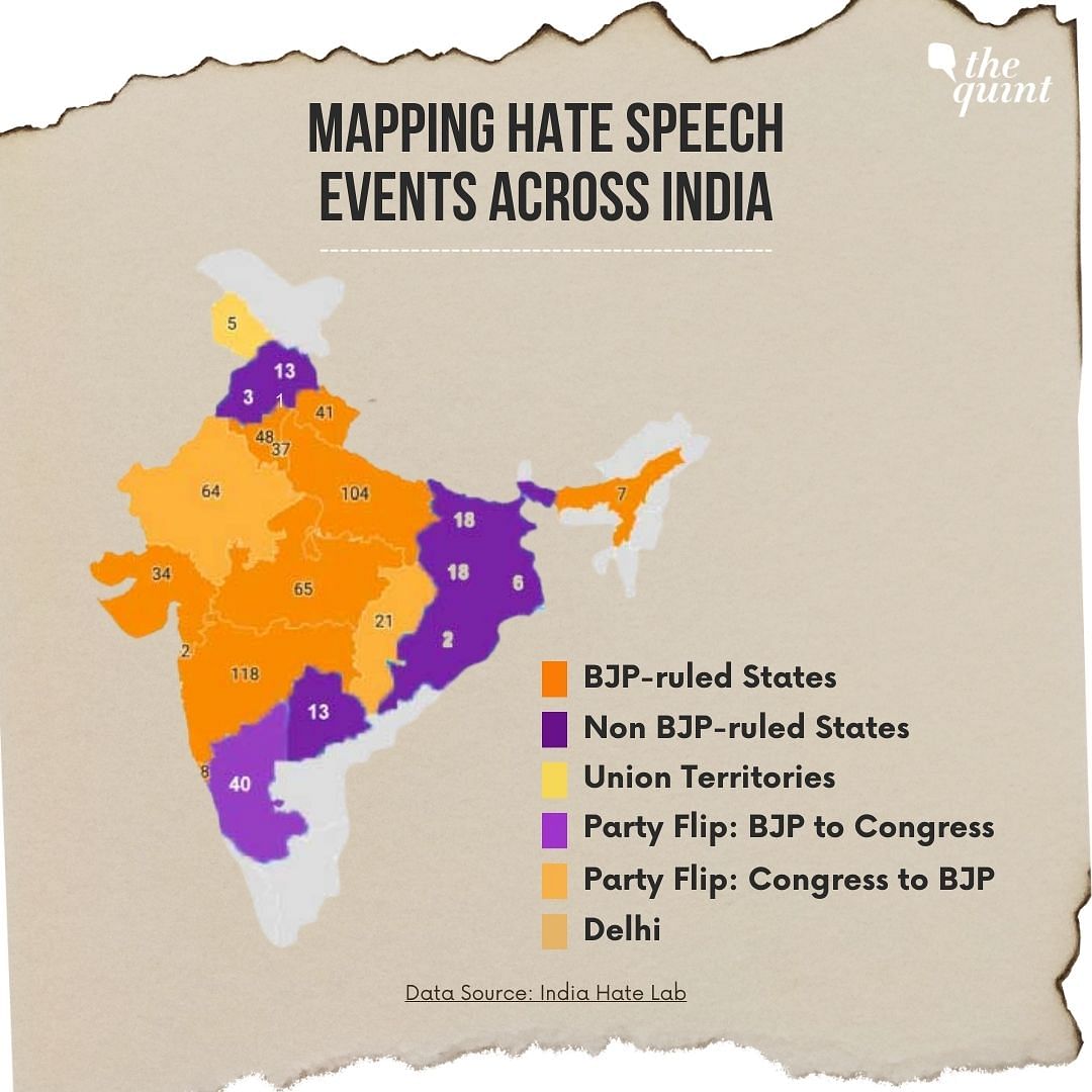 "We do not expect to see a decline in hate speech events in the near future," the report noted.