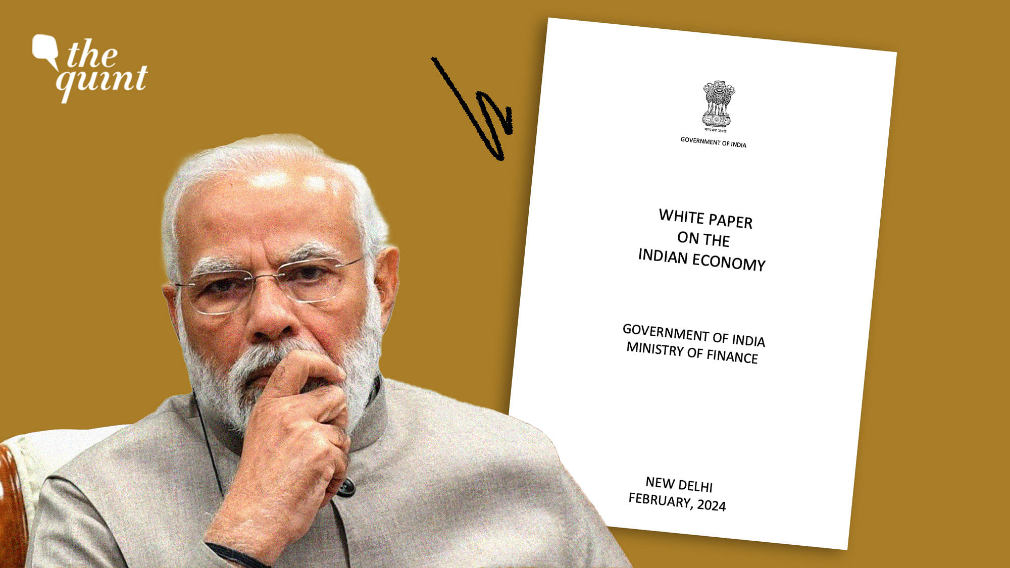 <div class="paragraphs"><p>The White Paper says that <em><strong>the UPA Government inherited a healthy economy ready for more reforms, but made it non-performing in its ten years</strong></em>.</p></div>
