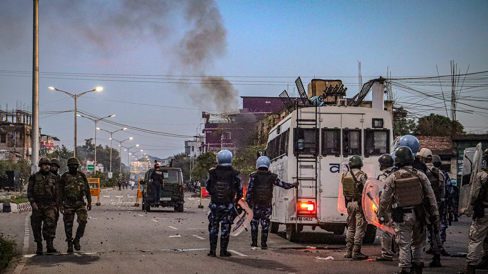 <div class="paragraphs"><p>Security personnel stationed in Manipur amid violence between Meiteis and Kukis. Image used for representational purposes only.&nbsp;</p></div>