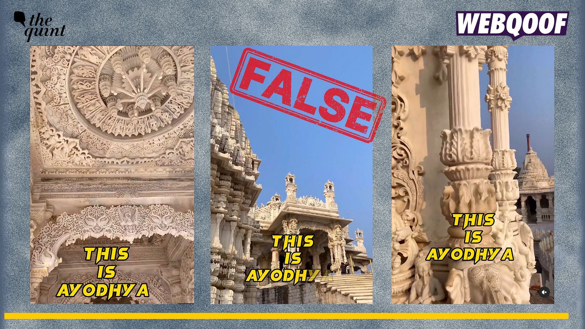 <div class="paragraphs"><p>Fact-check: This video is not from Ram temple, Ayodhya but from a Jain temple from Jharkhand.</p></div>