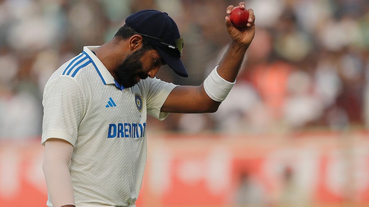 <div class="paragraphs"><p>Jasprit Bumrah (VC) of India celebrating his fifer during the 2nd day of the second test match between India and England held at the Dr. Y.S. Rajasekhara Reddy ACA-VDCA Cricket Stadium, Visakhapatnam on the 3rd February 2024</p></div>