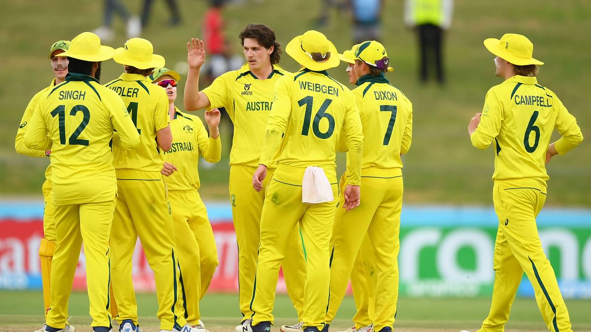 #U19WorldCup | After beating Paki in the semifinals, Aus have booked a spot in the final where they will meet India.