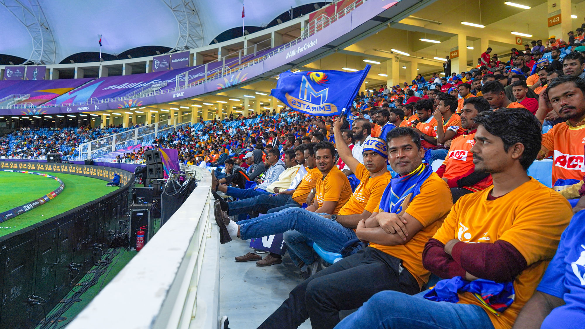 <div class="paragraphs"><p>Fans have been turning up in big numbers for the International League T20 matches in the UAE.</p></div>