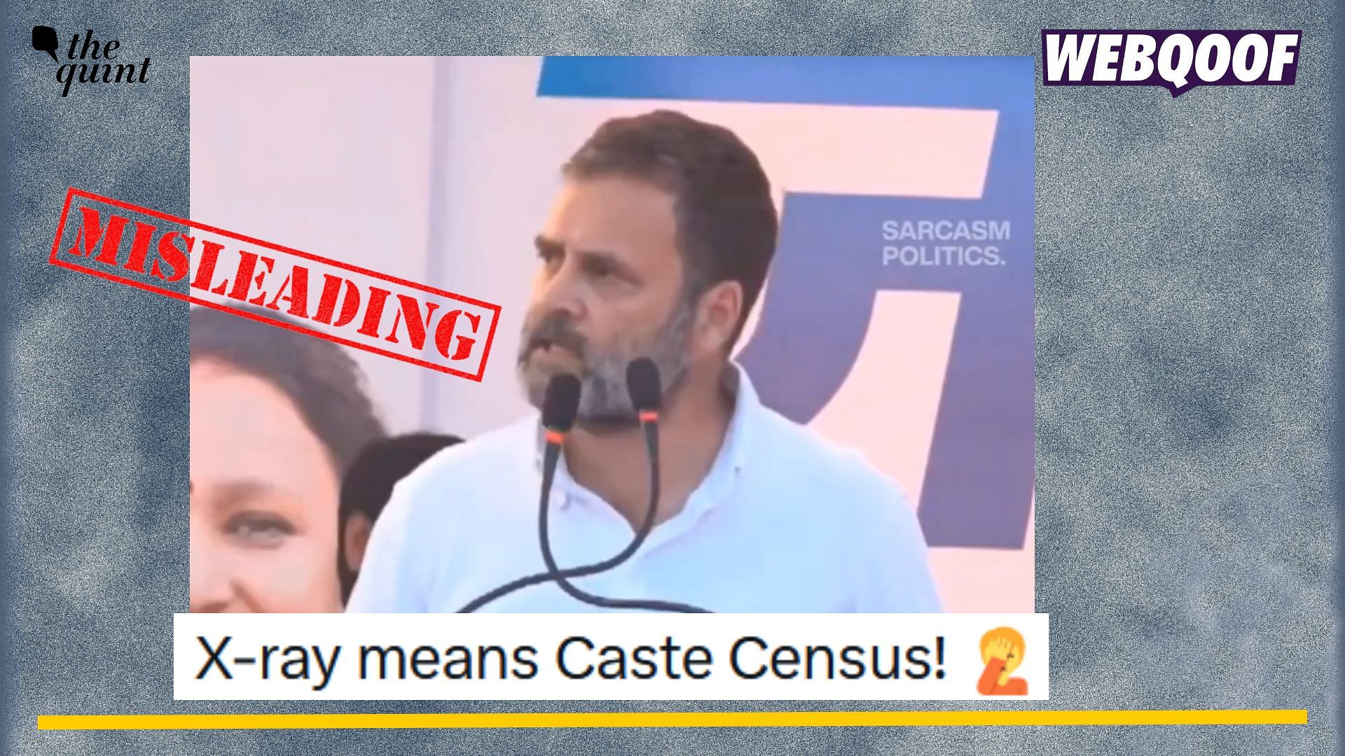 <div class="paragraphs"><p>Fact-check: A clipped video of Congress leader Rahul Gandhi's speech is being shared out of context.</p></div>