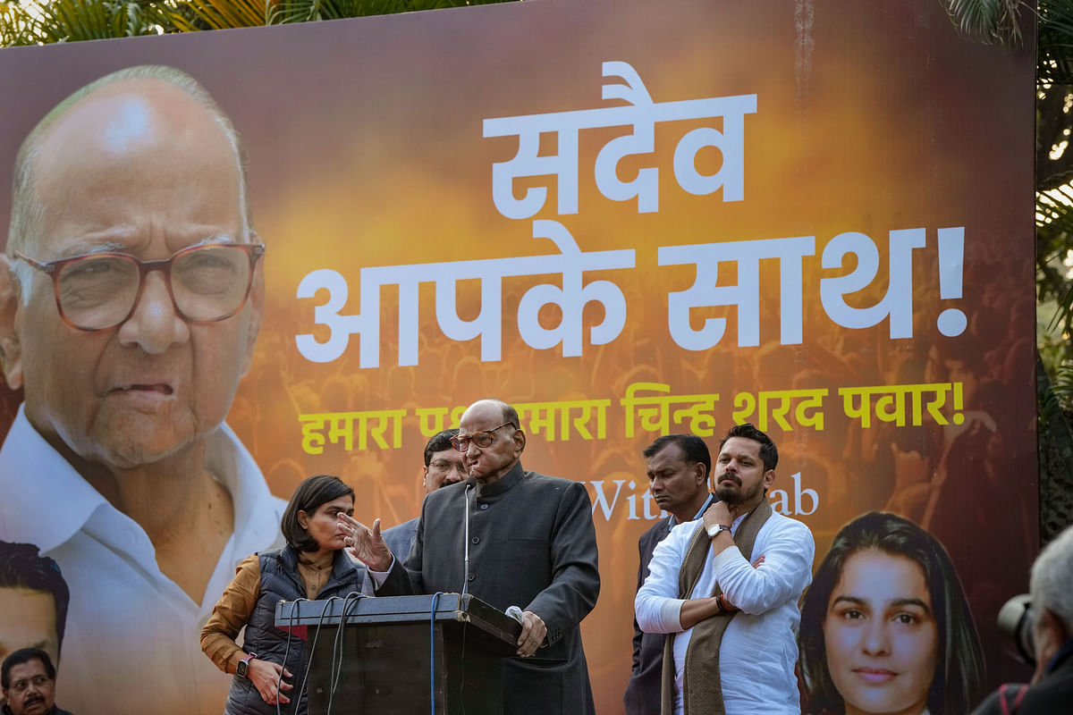 As Ajit Pawar gets NCP name and clock symbol, Sharad Pawar declares a new name for his faction.