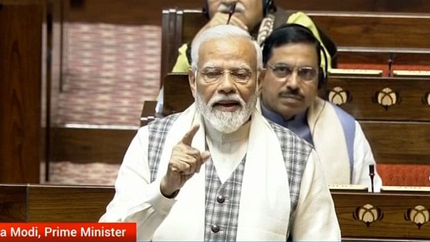 <div class="paragraphs"><p>While addressing the Rajya Sabha during the Motion of Thanks to the President’s address, Prime Minister Narendra Modi on Wednesday, 7 February attacked Congress on various issues and claimed that his party will win the upcoming Lok Sabha polls.</p></div>