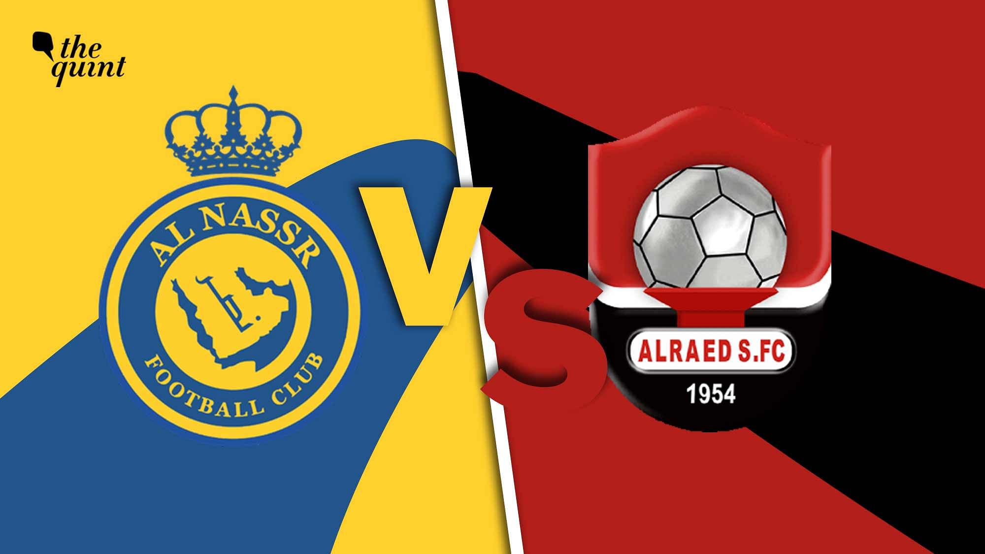 <div class="paragraphs"><p>Al Nassr vs Al Raed Live Streaming and Telecast in India.</p></div>