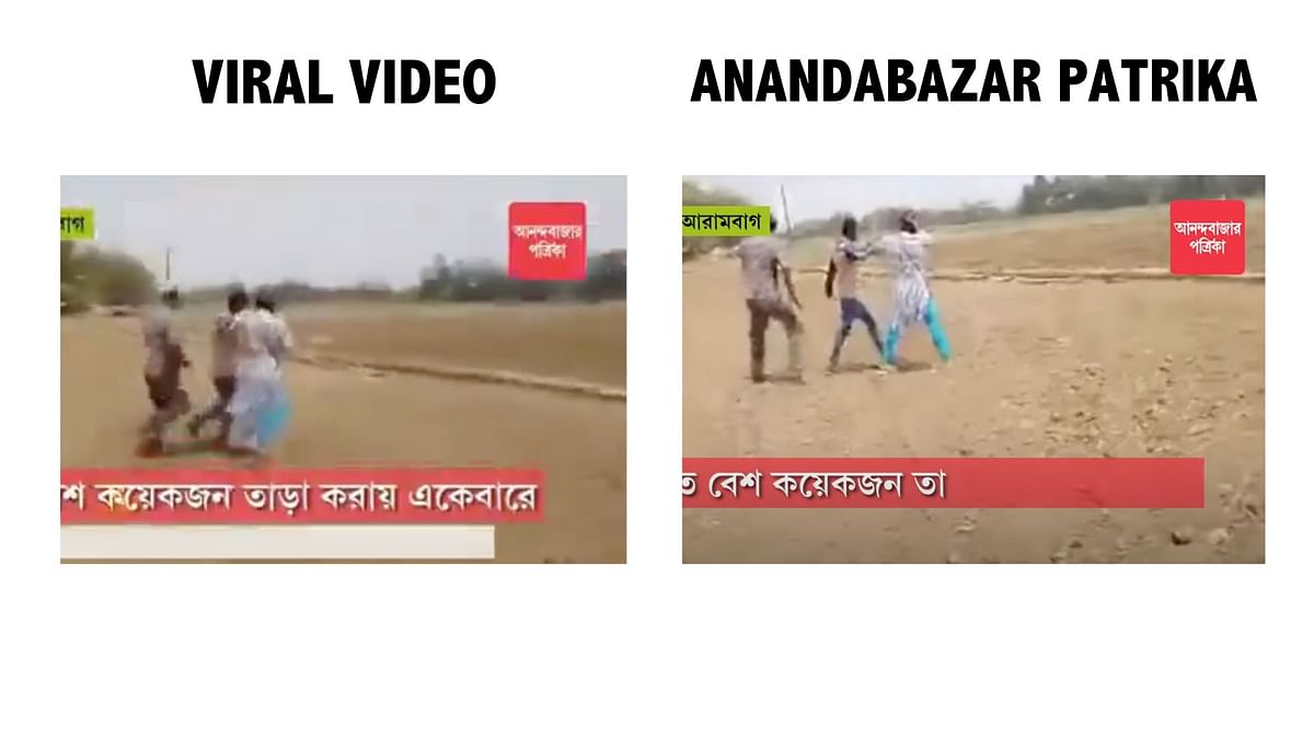 The video is from 2021. The TMC leader alleged that she was attacked by BJP workers. 