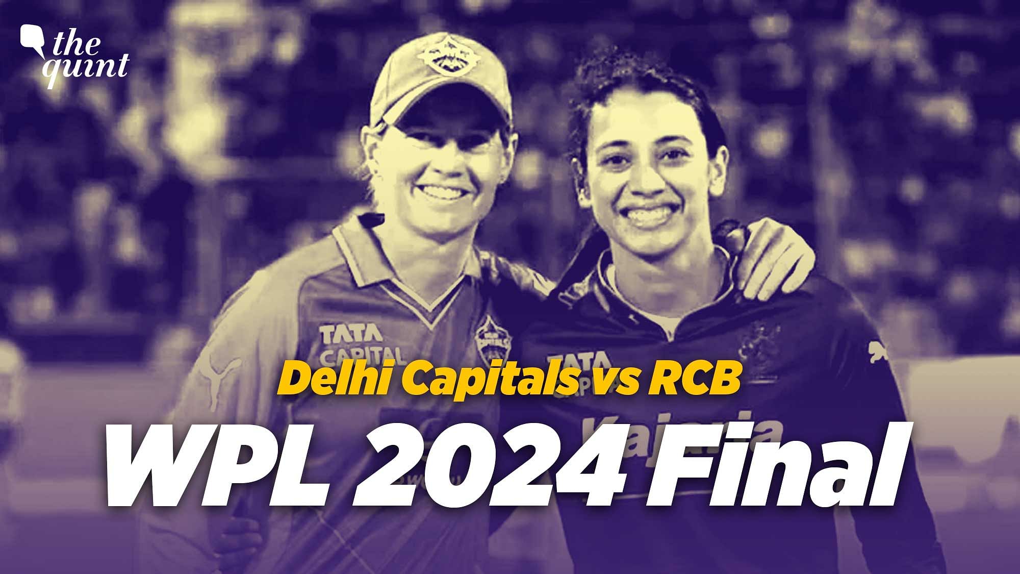 <div class="paragraphs"><p>Delhi Capitals vs&nbsp;Royal Challengers Bangalore WPL Final 2024.</p></div>