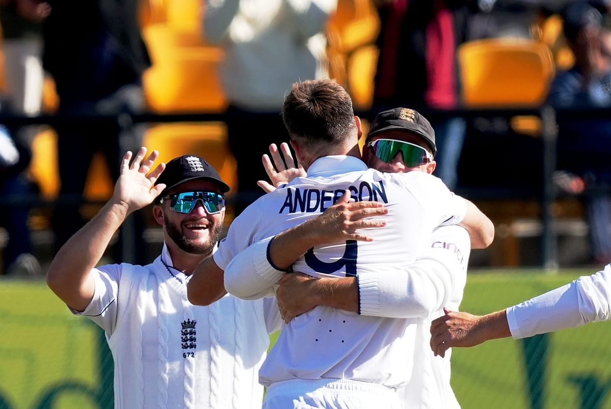 James Anderson has become the first pace bowler to pick up 700 Test wickets, during the fifth Test against India.