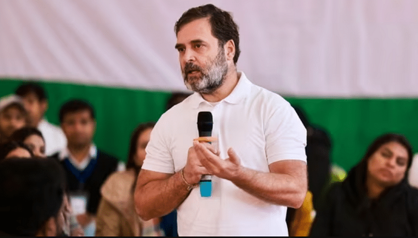 <div class="paragraphs"><p>Rahul Gandhi speaking during the Bharat Jodo Yatra 2.0 Image used for representation only.&nbsp;</p></div>