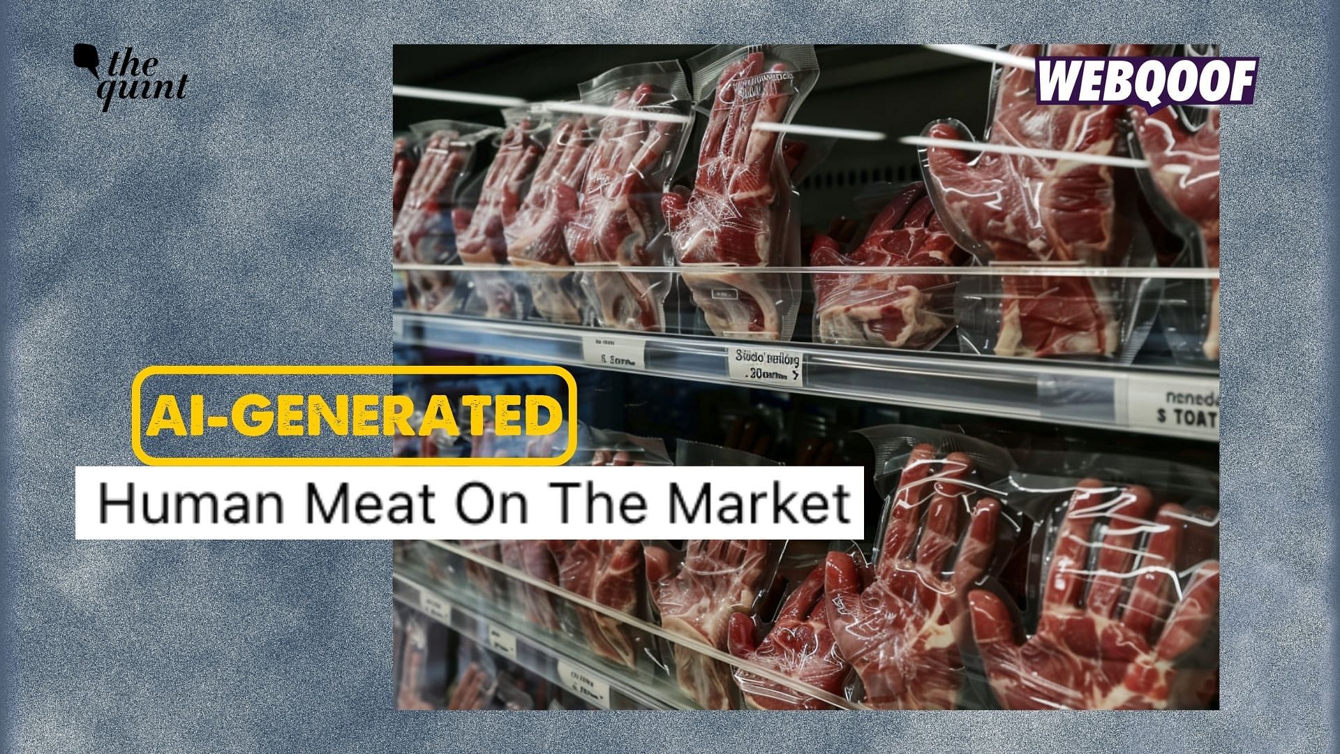 <div class="paragraphs"><p>This is not a real image of human meat being sold in supermarkets.</p></div>