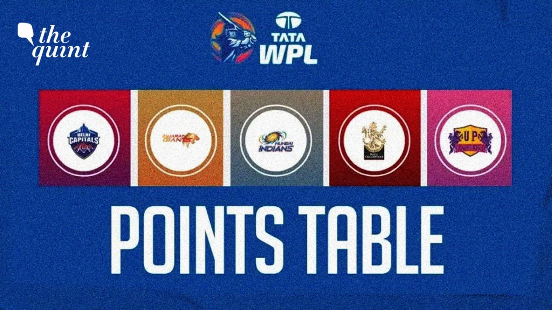 <div class="paragraphs"><p>Take a look at the updated WPL 2024 points table after the latest match.</p></div>