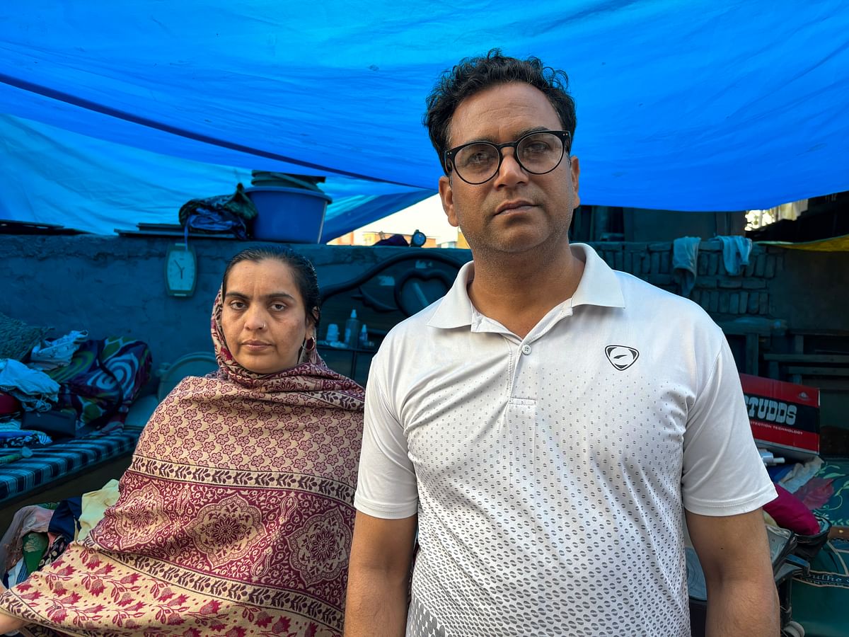 Both Vakeel and his wife Shabana allege they are afraid that the DDA was offering them with "a temporary solution."