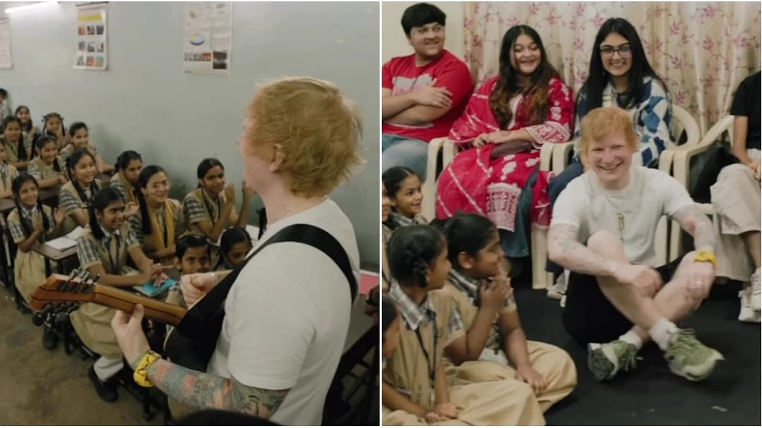 <div class="paragraphs"><p>Ed Sheeran is in Mumbai for his second concert.</p></div>