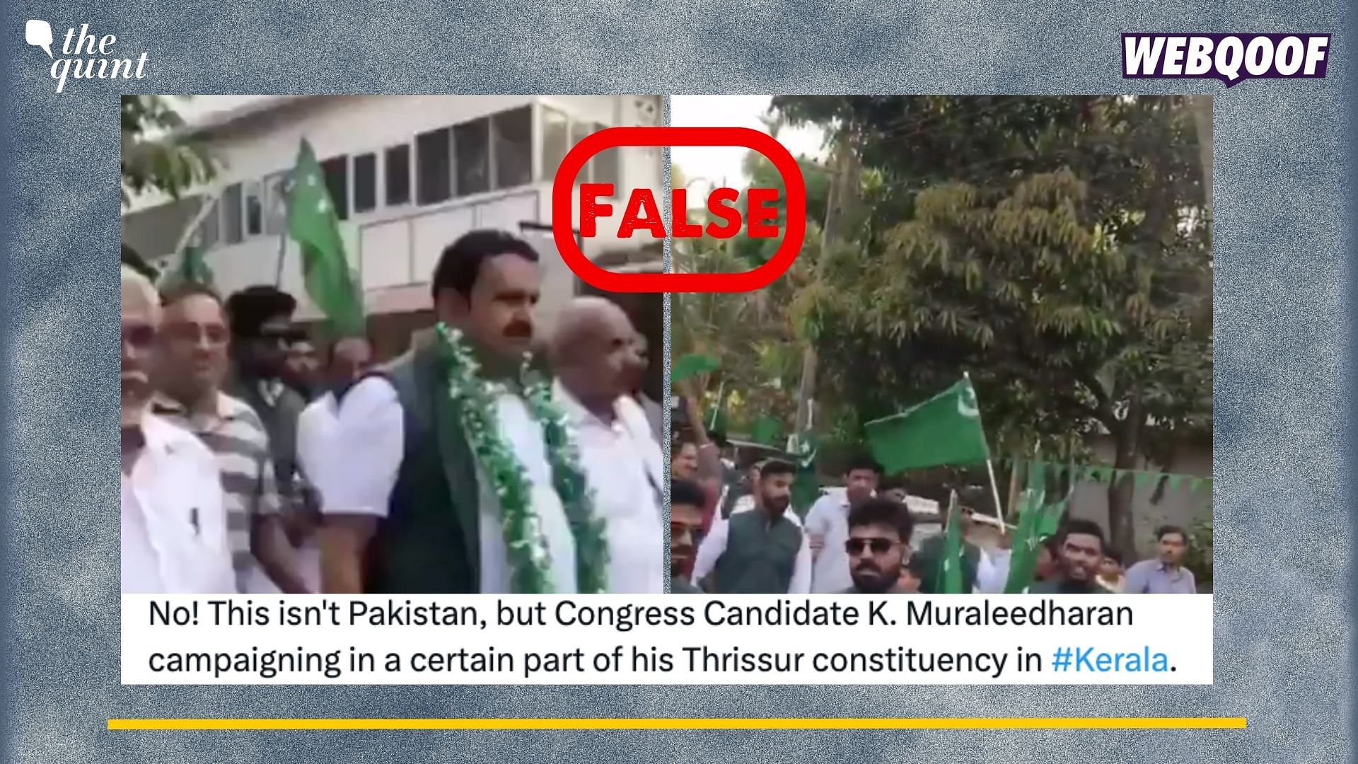 <div class="paragraphs"><p>Fact-Check: This video is from 2019 and does not show Pakistan's flag.&nbsp;</p></div>