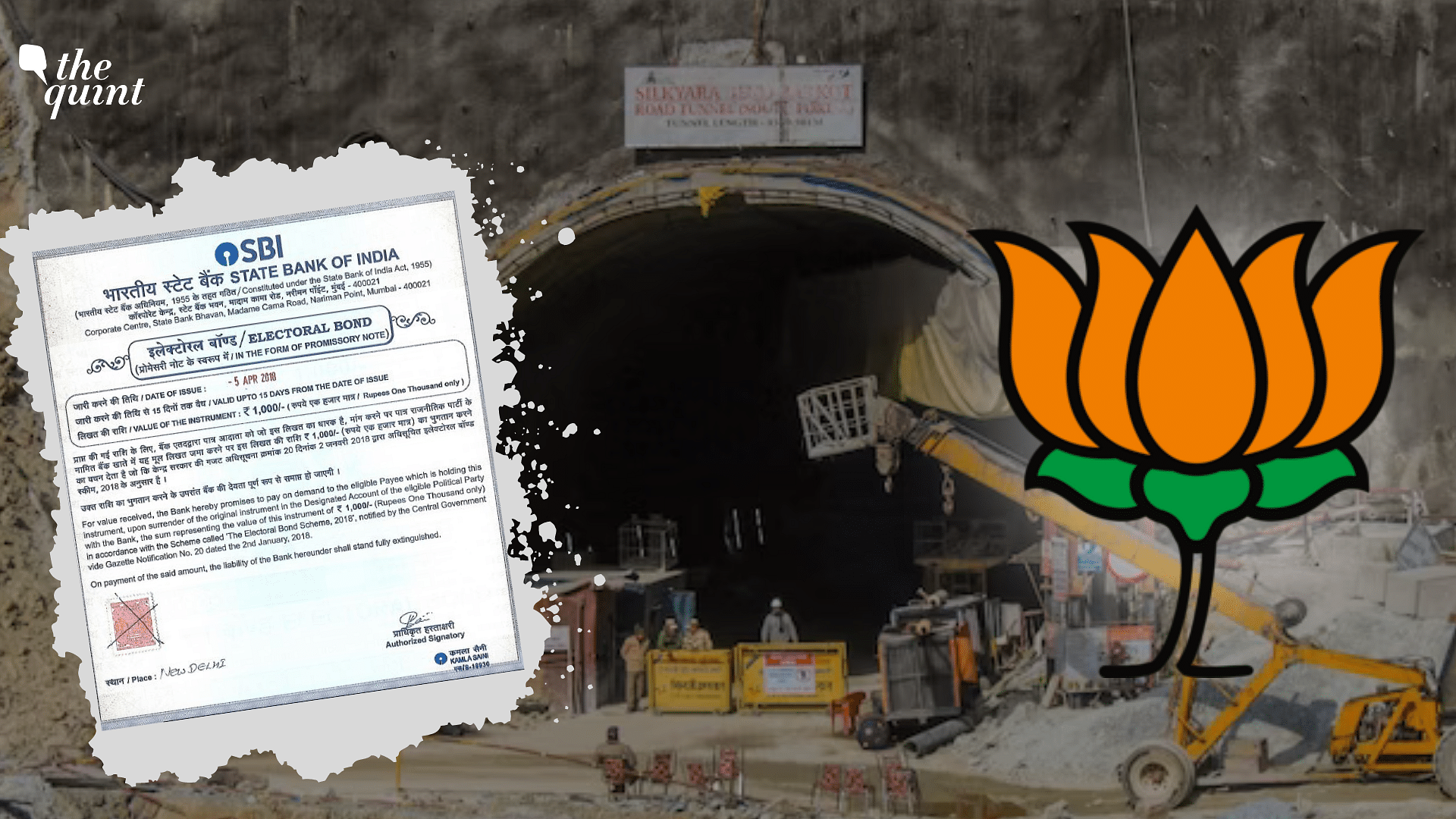 <div class="paragraphs"><p>Navayuga Engineering Co. that built the collapsed Uttarkashi tunnel, donated Rs 55 crore electoral bonds to BJP, data reveals</p></div>