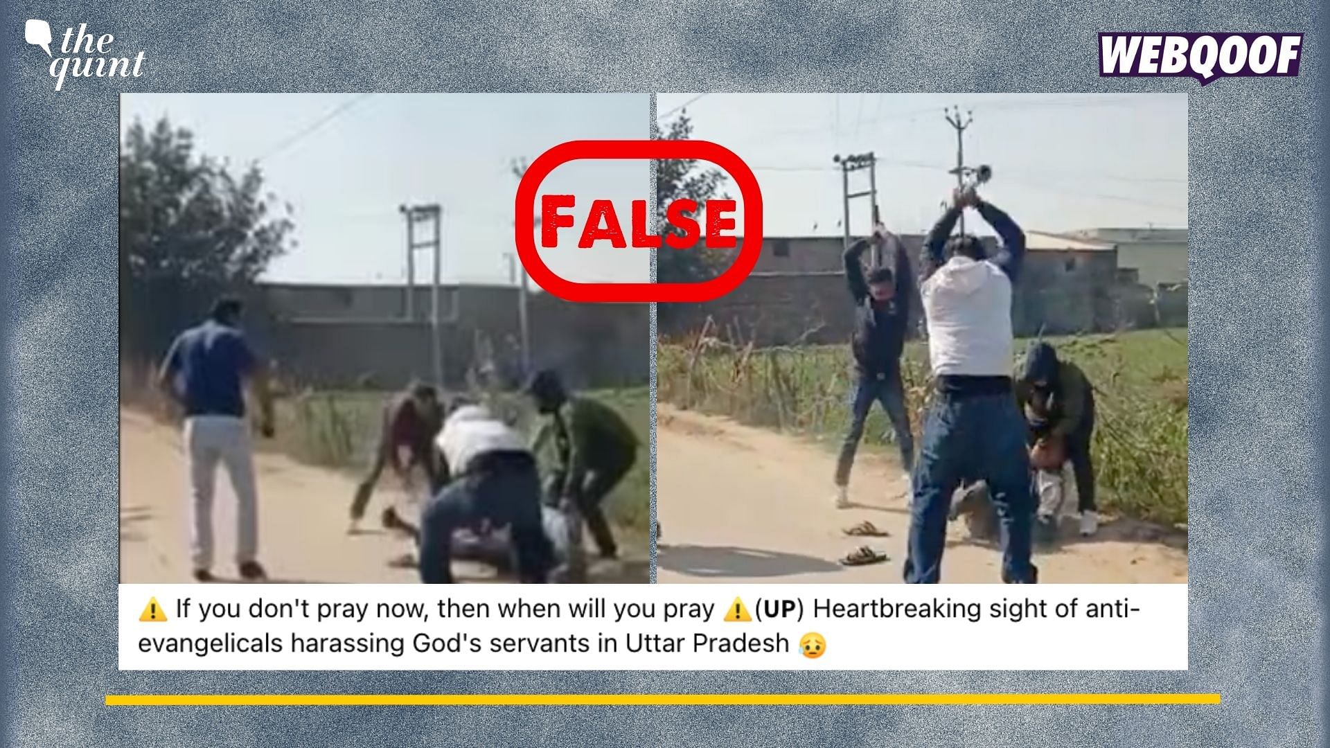 <div class="paragraphs"><p>Fact-Check: This video is from Punjab and has no religious angle to it, as claimed.</p></div>
