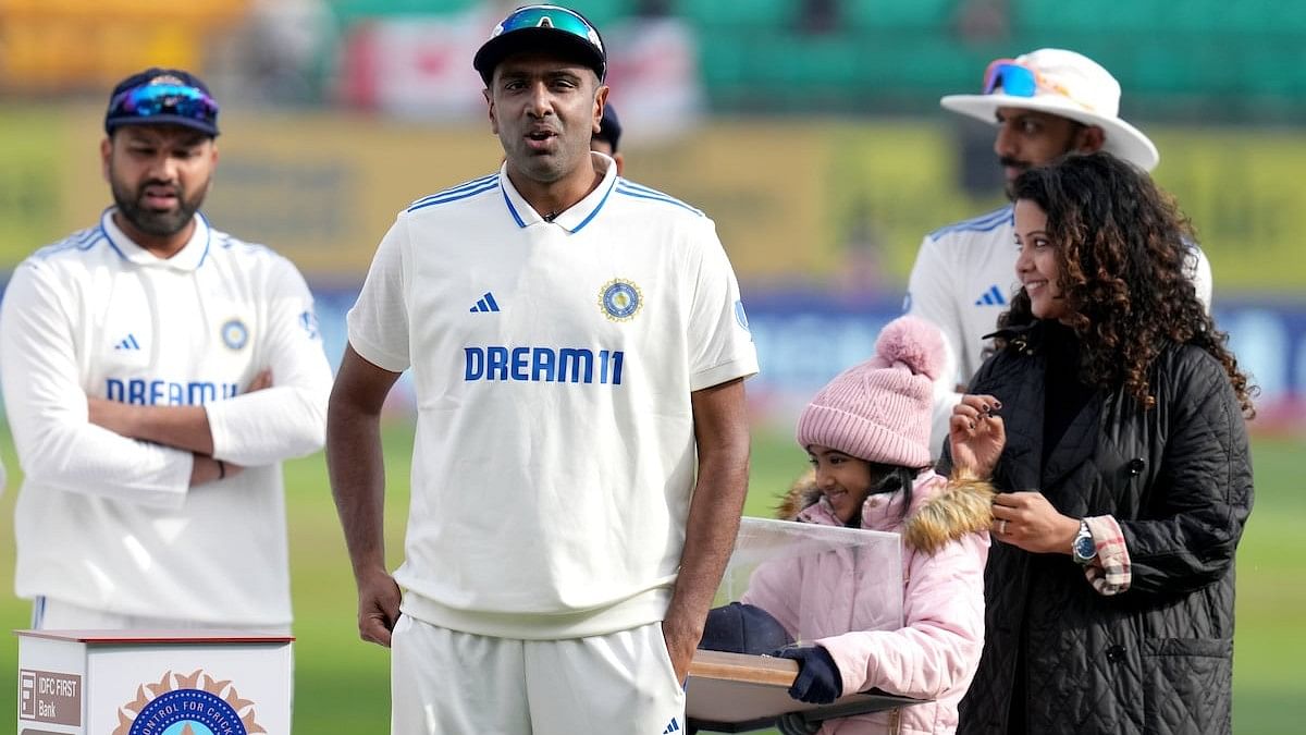 <div class="paragraphs"><p>India vs England, 5th Test: Indian off-spinner Ravichandran Ashwin was handed his 100th Test cap during India's fifth Test match of an ongoing five-match series against England, which is being played in Dharamsala.</p></div>