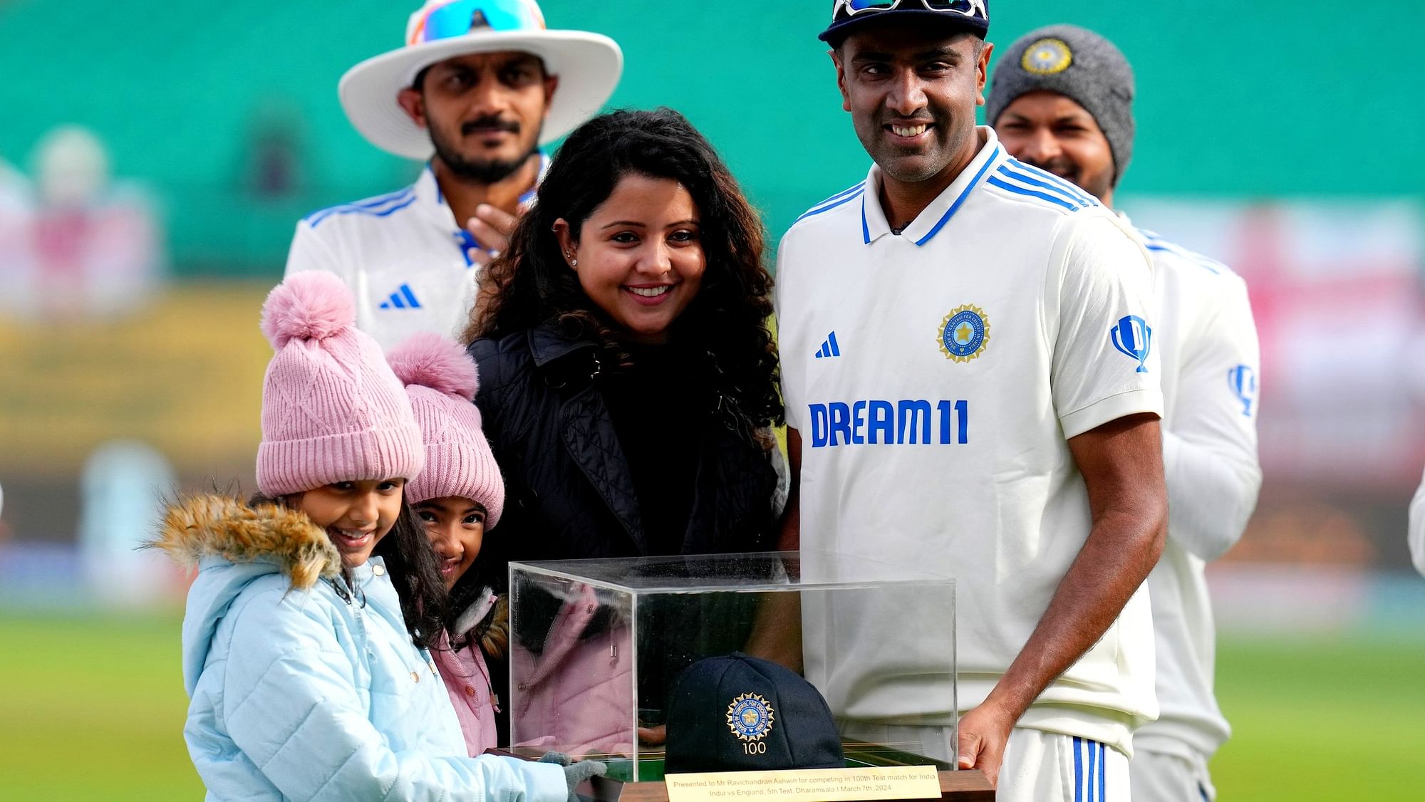 <div class="paragraphs"><p>India vs England, 5th Test: Ravichandran Ashwin was handed his 100th Test cap.</p></div>