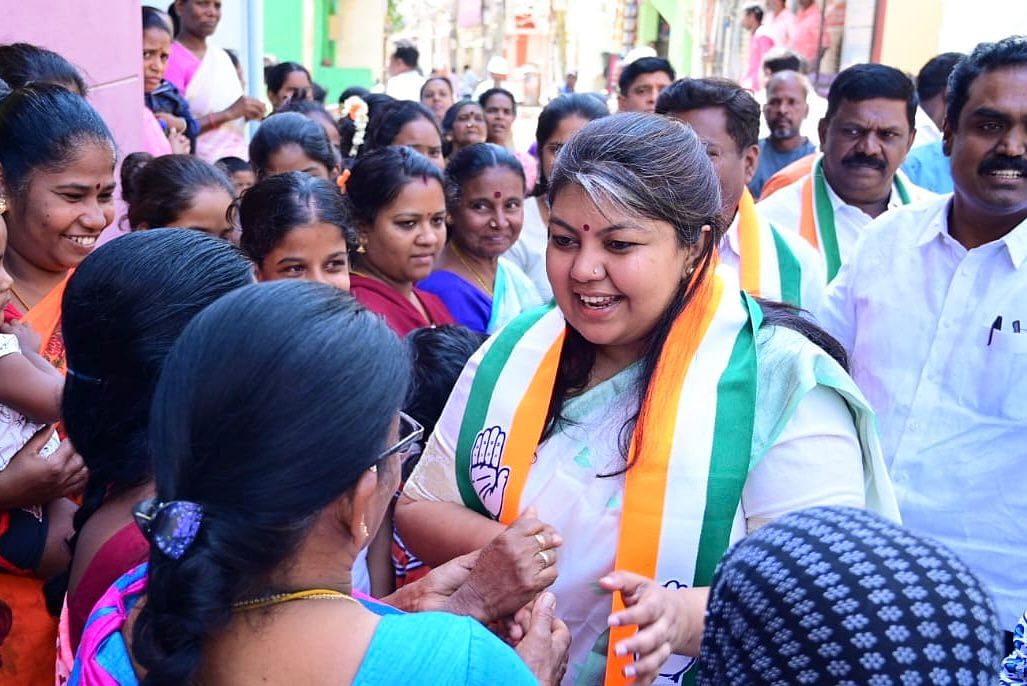 Tejasvi Surya's challenger Sowmya Reddy had lost the 2023 Assembly polls from Jayanagar by merely 16 votes.