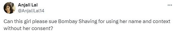Shaving company ad capitalizing on trolling of board topper Prachi Nigam for facial hair is a shocking misstep.