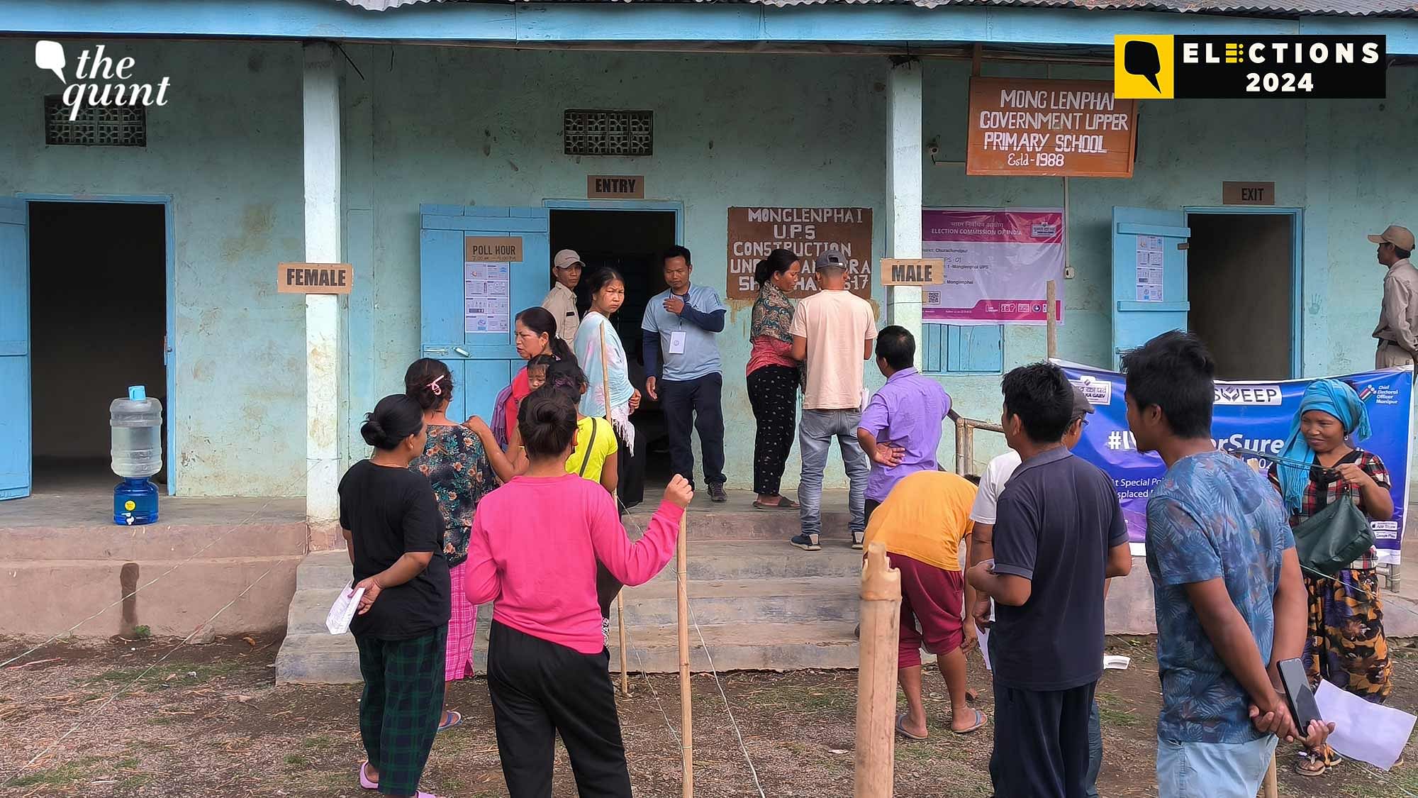 <div class="paragraphs"><p>A photo story of how internally displaced people in Churachandpur voted from relief camps.</p></div>