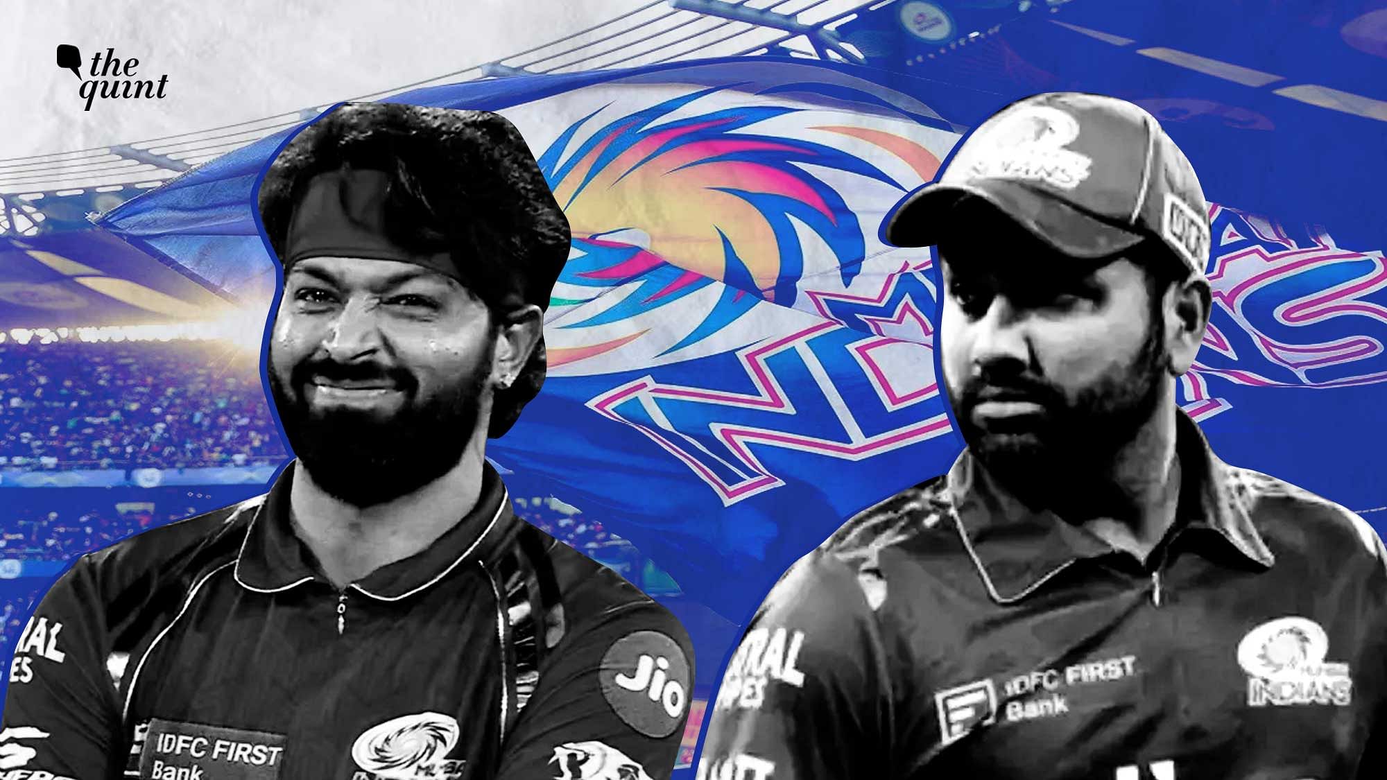 <div class="paragraphs"><p>For those unaware of this crisis, it erupted a few months ago when Rohit was abruptly removed from MI captaincy, and Hardik was appointed in his place after his transfer from the Gujarat Titans.</p></div>