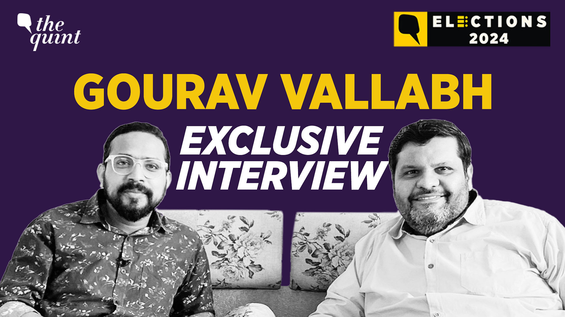 <div class="paragraphs"><p>Gourav Vallabh explains why he left Congress and joined BJP in an exclusive interview with The Quint.</p></div>