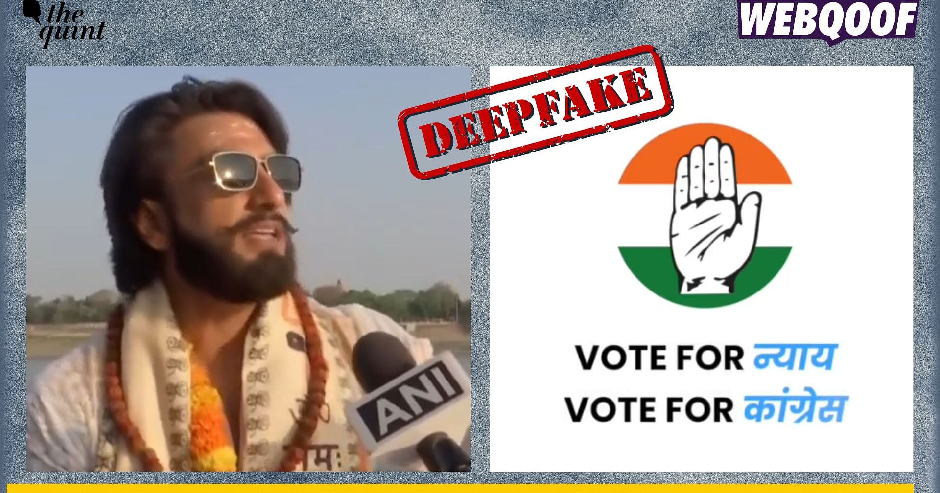 Altered Video of Ranveer Singh Goes Viral as Him Campaigning For Congress