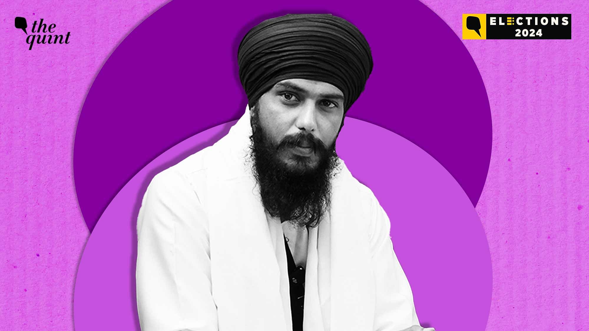 <div class="paragraphs"><p>Jailed Sikh preacher Amritpal Singh will be contesting the Lok Sabha elections from Khadoor Sahib in Punjab.&nbsp;</p></div>