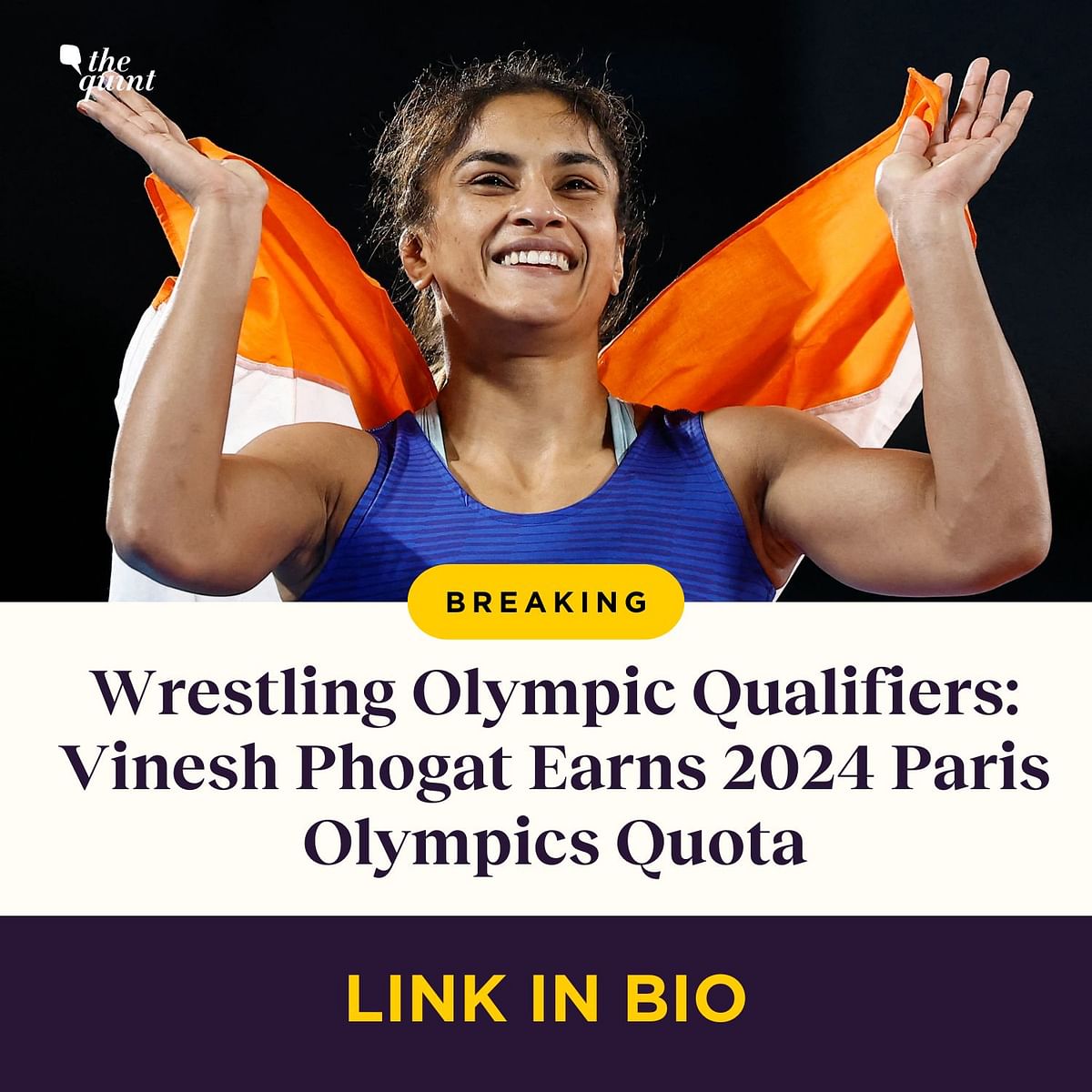Including Vinesh Phogat, three female Indian wrestlers earned quotas for the 2024 Paris Olympics.