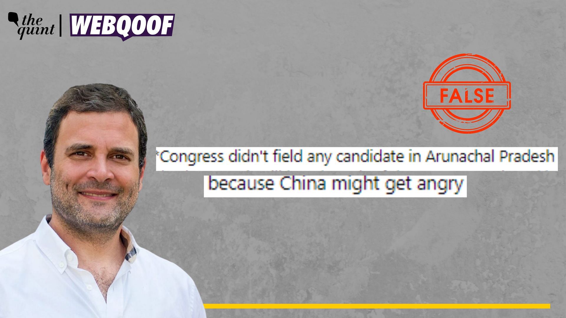 <div class="paragraphs"><p>Fact-Check | The claim of Congress not fielding any candidates in the upcoming elections is false.</p></div>