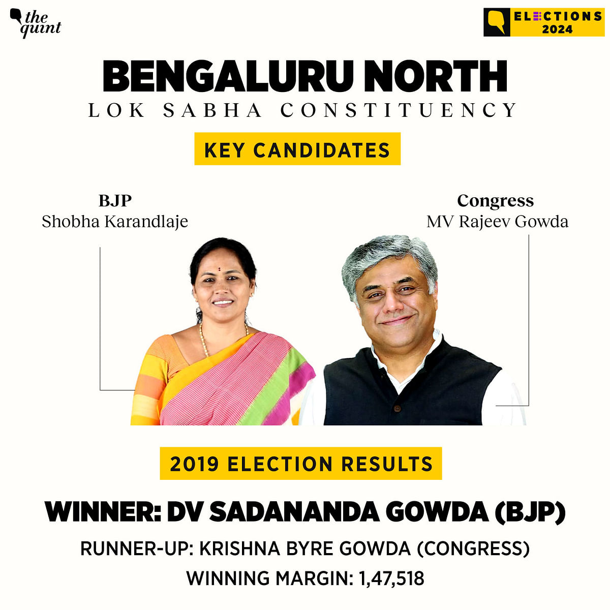 For nearly two decades, the BJP has dominated three of the four Lok Sabha seats across Bengaluru.