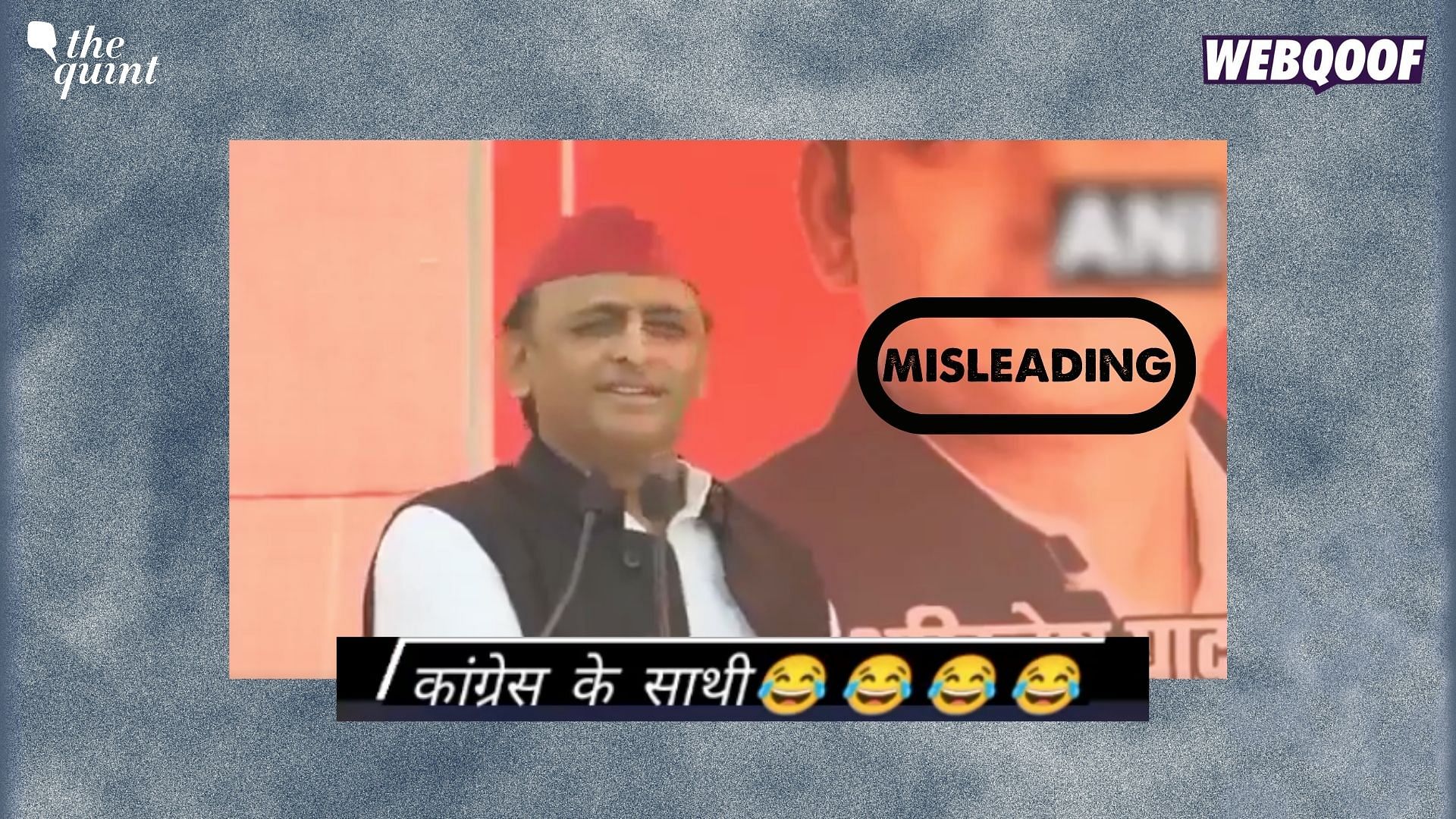 <div class="paragraphs"><p>Fact-Check: This video is from 2023 during the MP elections.</p></div>